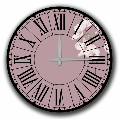 Wayfair Pink Wall Clocks You'll Love in 2024